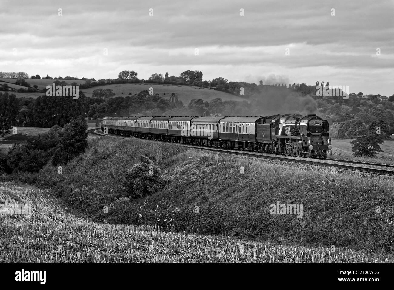 Steam Train 34046 Braunton with the Steam Dreams Rail Company's