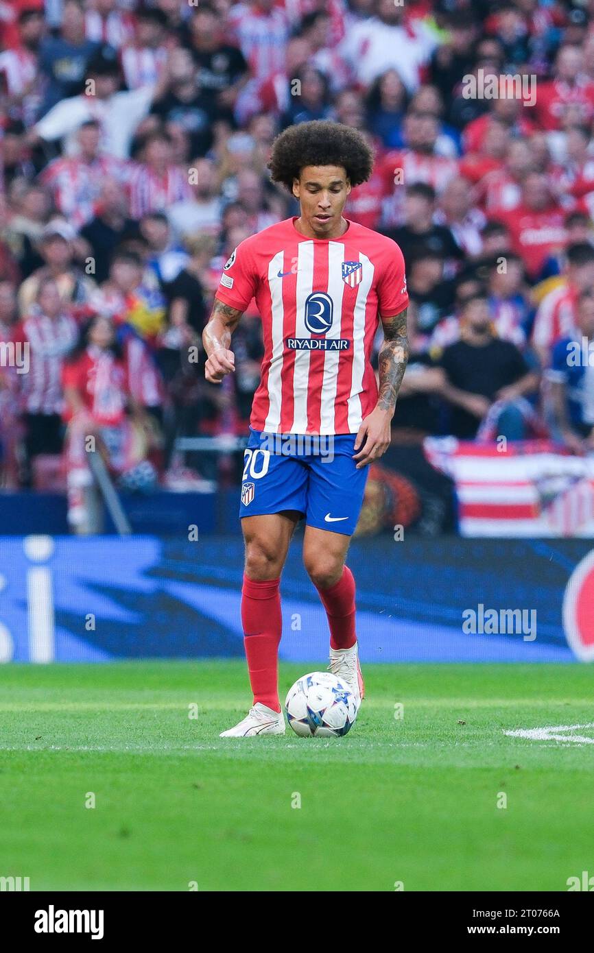 Maillot Matchworn Atletico Madrid Signé Axel Witsel - Porté Le 15/01/2025, Taille L, Nike - Collector