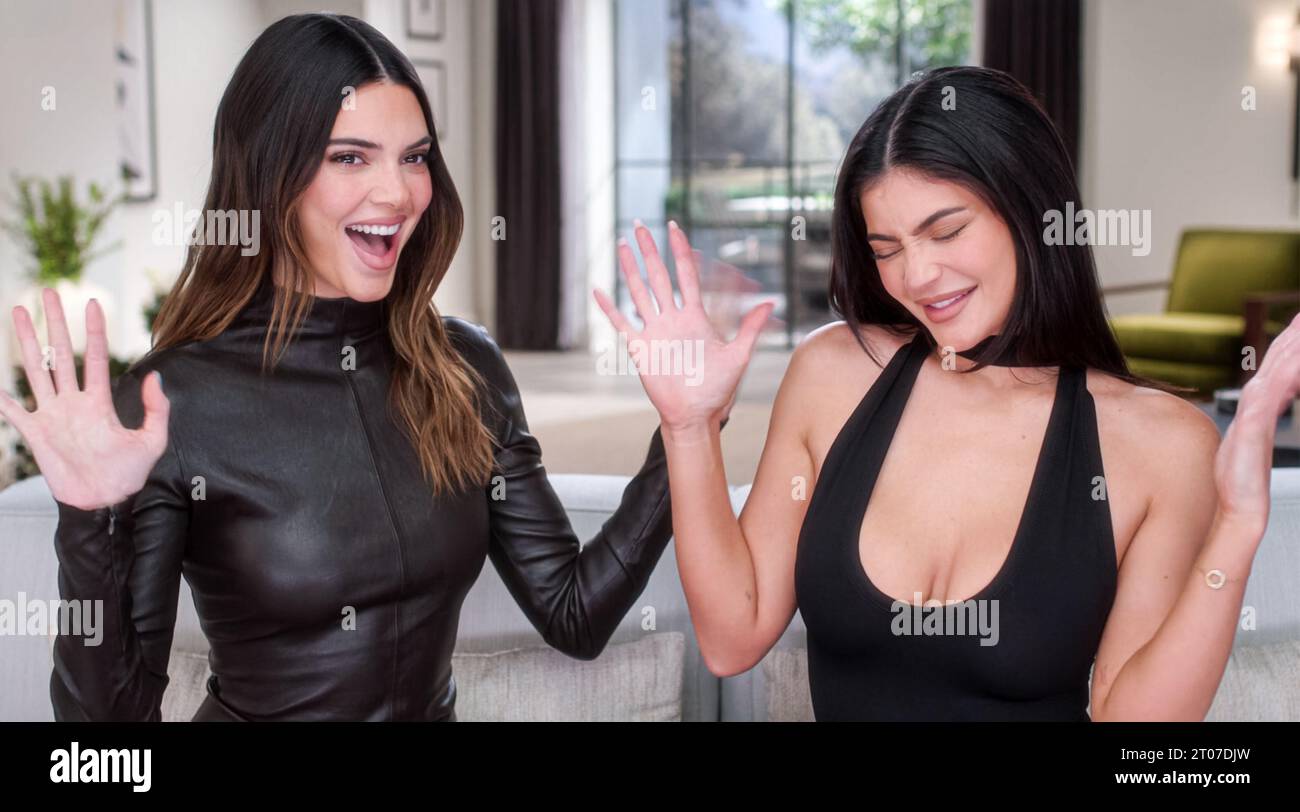 USA. Kylie Jenner and Kendall Jenner in a scene from the (C
