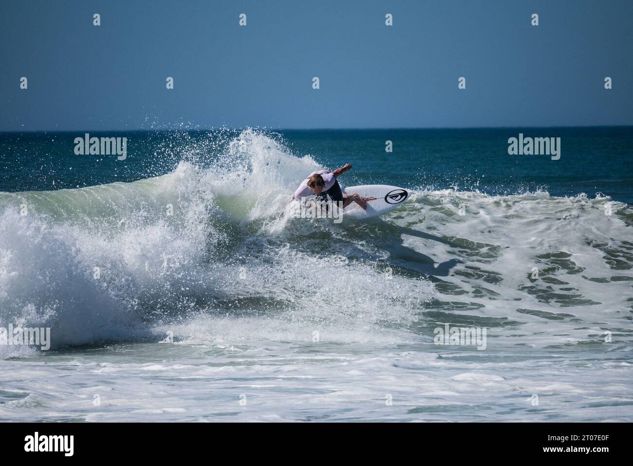 Australian pro surfer Kael Walsh at Quiksilver Festival celebrated in