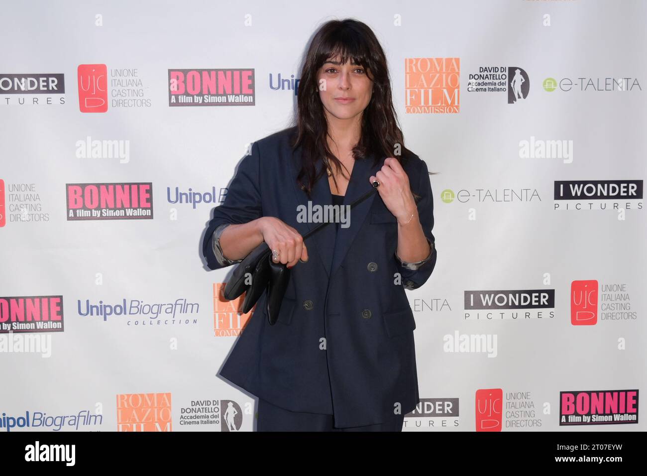 Rome, Italy. 04th Oct, 2023. Valentina Lodovini attends the photocall of Bonnie Timmermann movie at Cinema Troisi. Credit: SOPA Images Limited/Alamy Live News Stock Photo