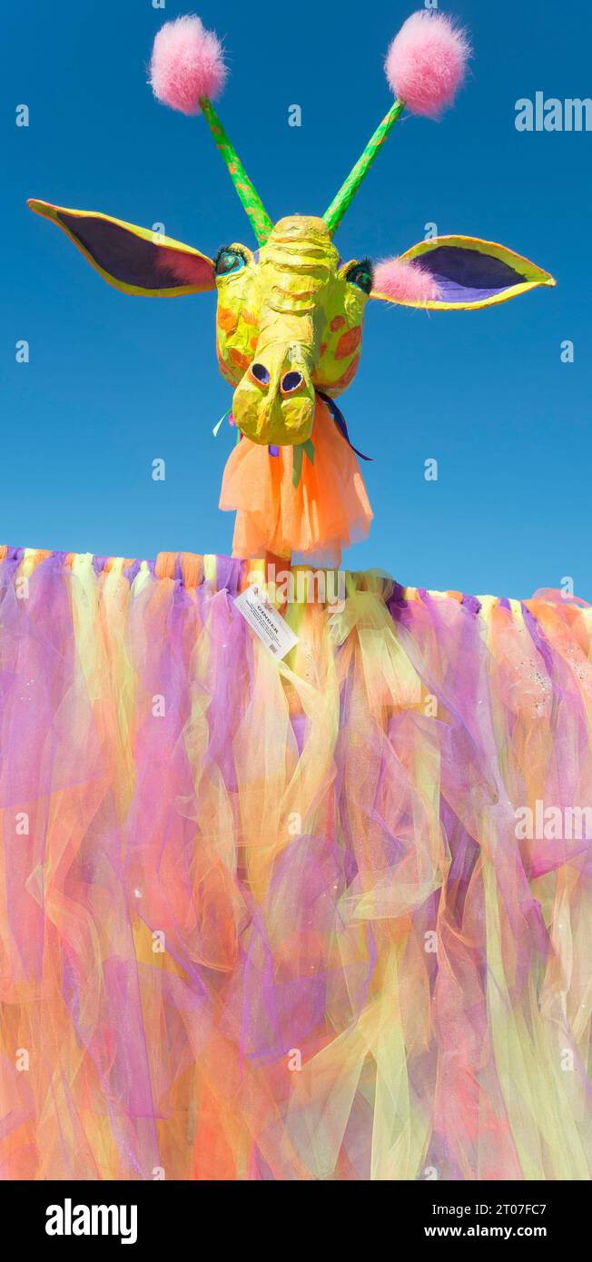 Cambria, California, USA. 04th Oct, 2023. The Cambria Scarecrow