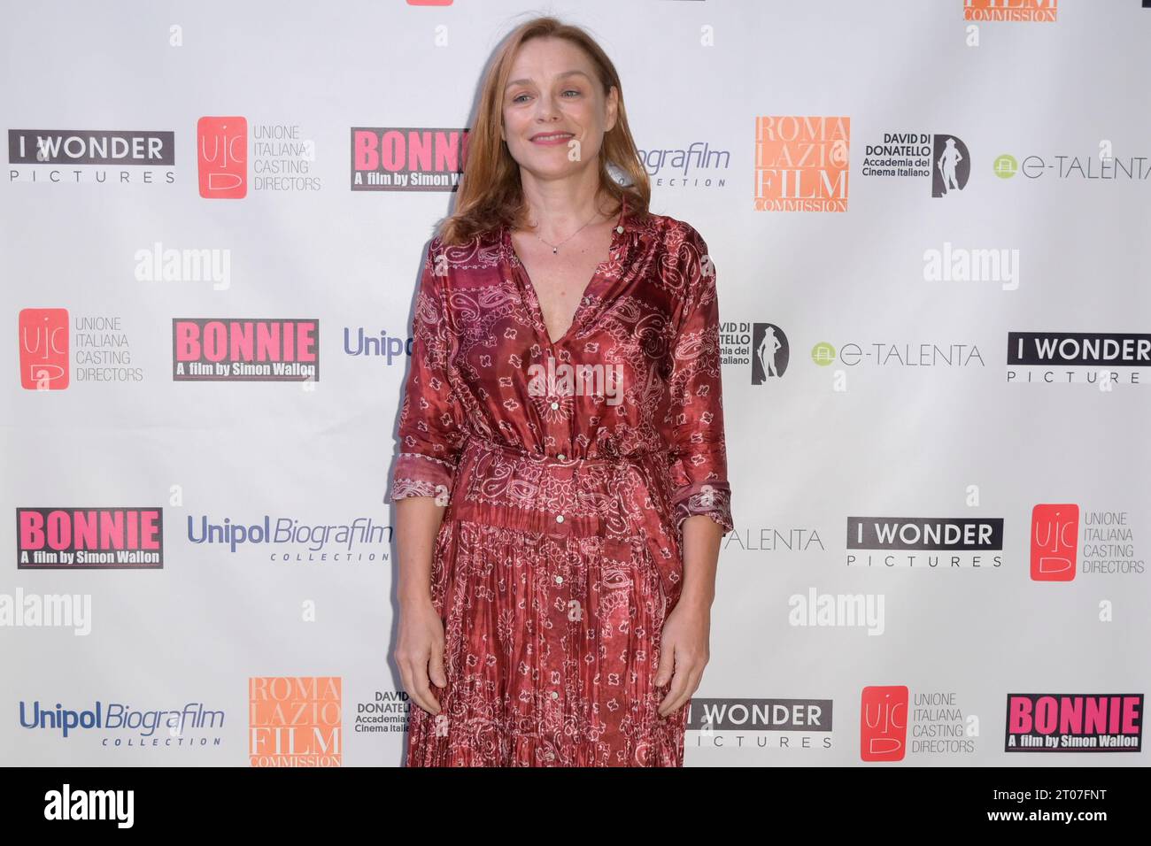Rome, Italy. 04th Oct, 2023. Fabrizia Sacchi attends the photocall of