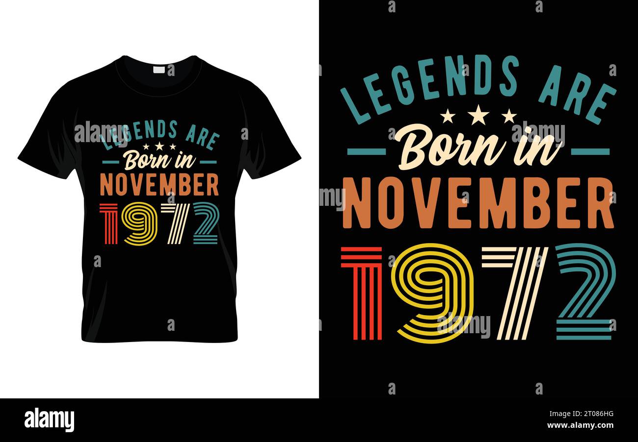 Legends Were Born In May 1972 47th Birthday Gift T-Shirt Legends Were Born In May 1972 47th Birthday Gift T-Shirt