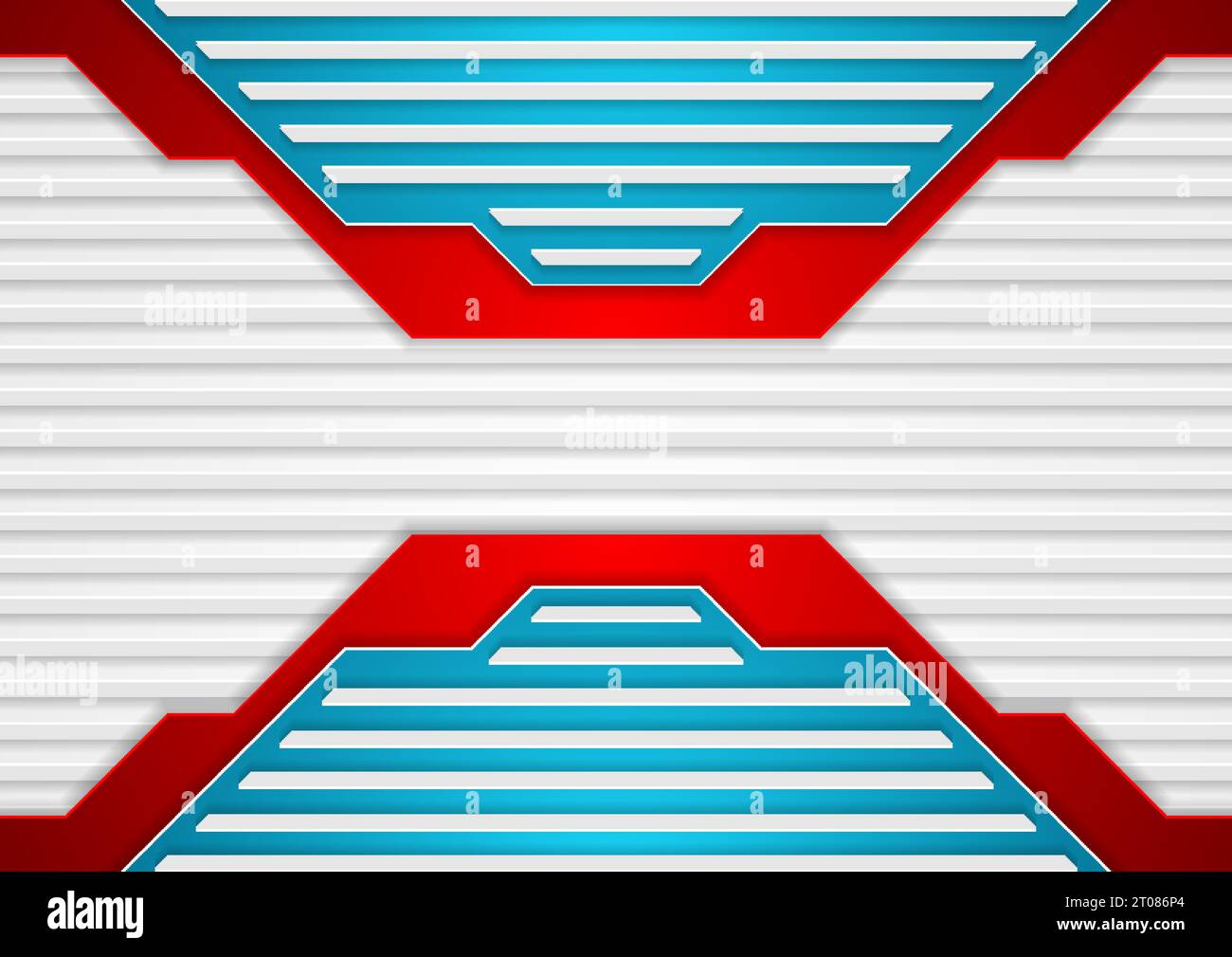 Bright technology geometric abstract background. Vector striped graphic art design Stock Vector