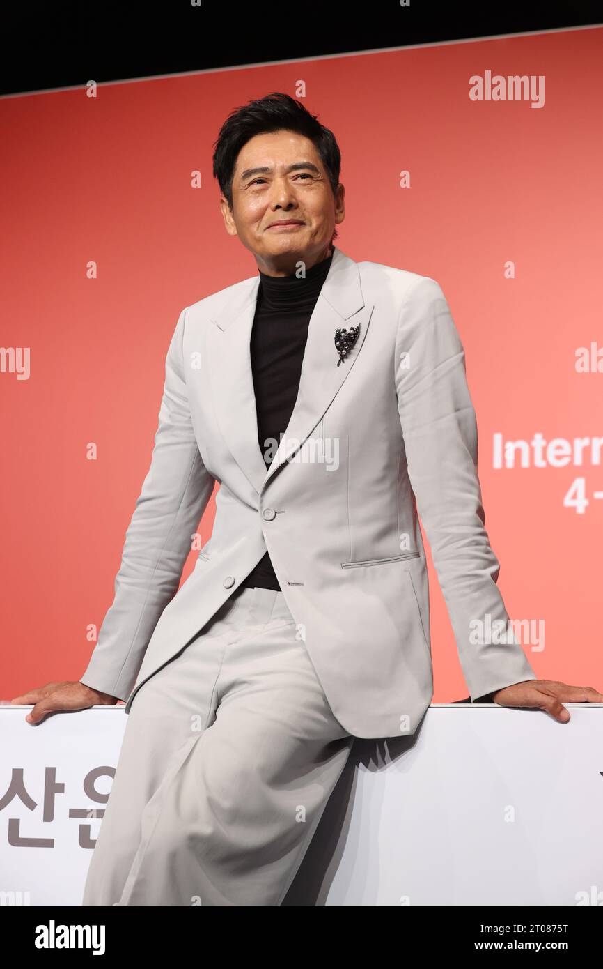 05th Oct, 2023. Hong Kong star Chow Yunfat Hong Kong star Chow Yunfat(04)