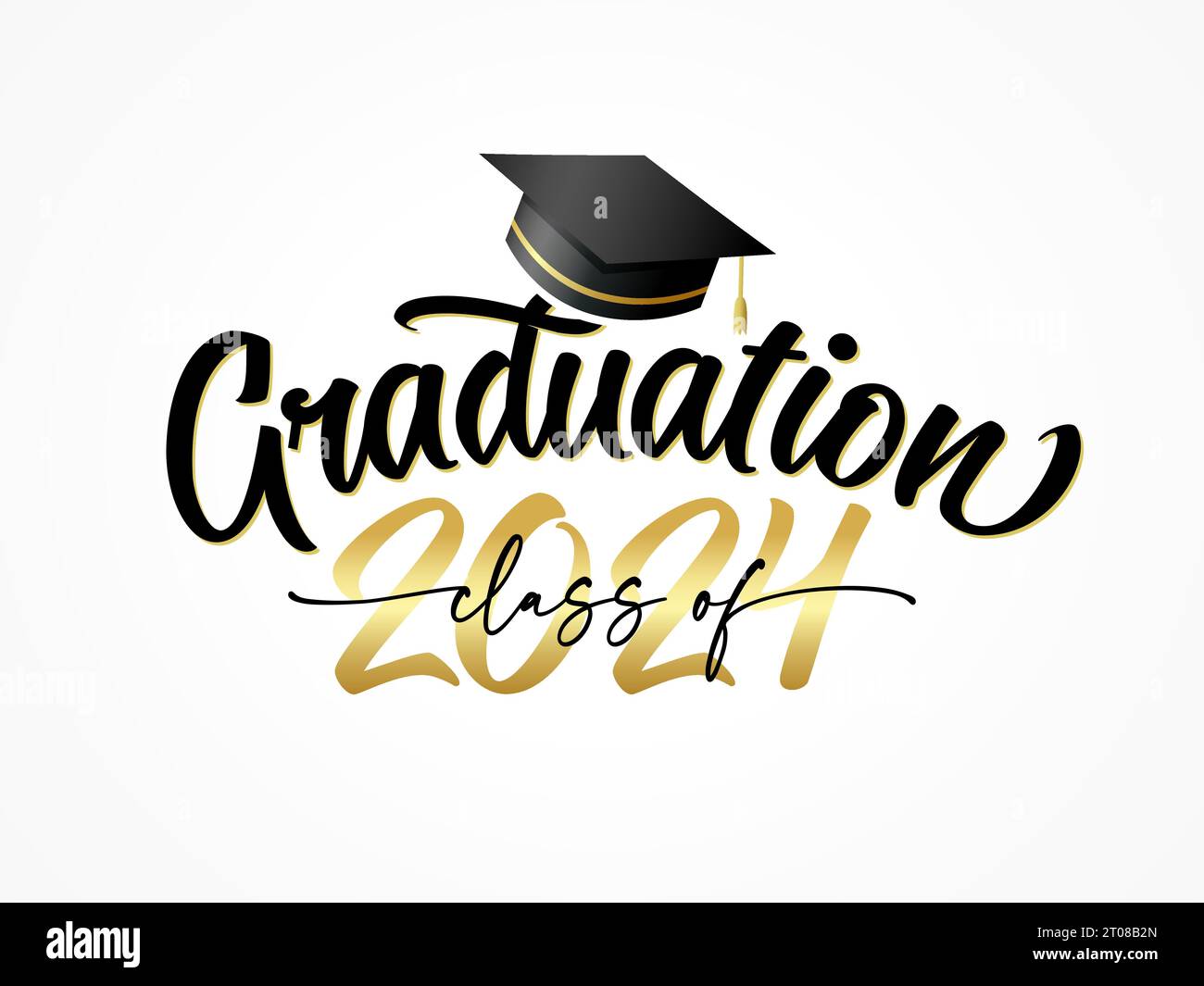 Graduation 2025 class of square academic cap. 2025 congratulation
