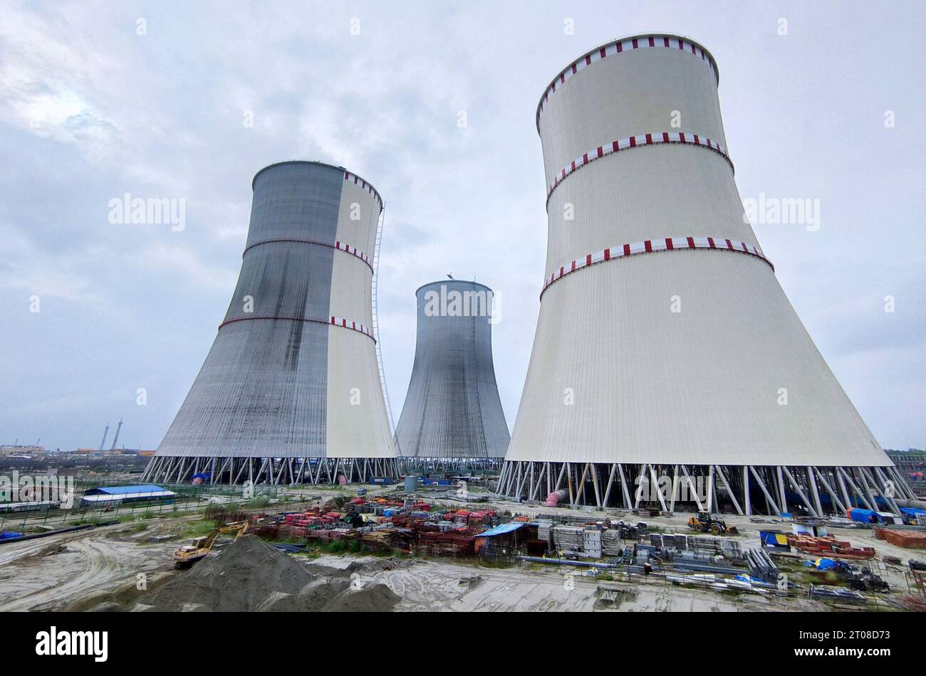 A view of the Rooppur Nuclear Power Plant at Ishwardi in Pabna, Bangladesh,  Wednesday, Oct.4, 2023. (AP Photo/Mahmud Hossain Opu Stock Photo - Alamy