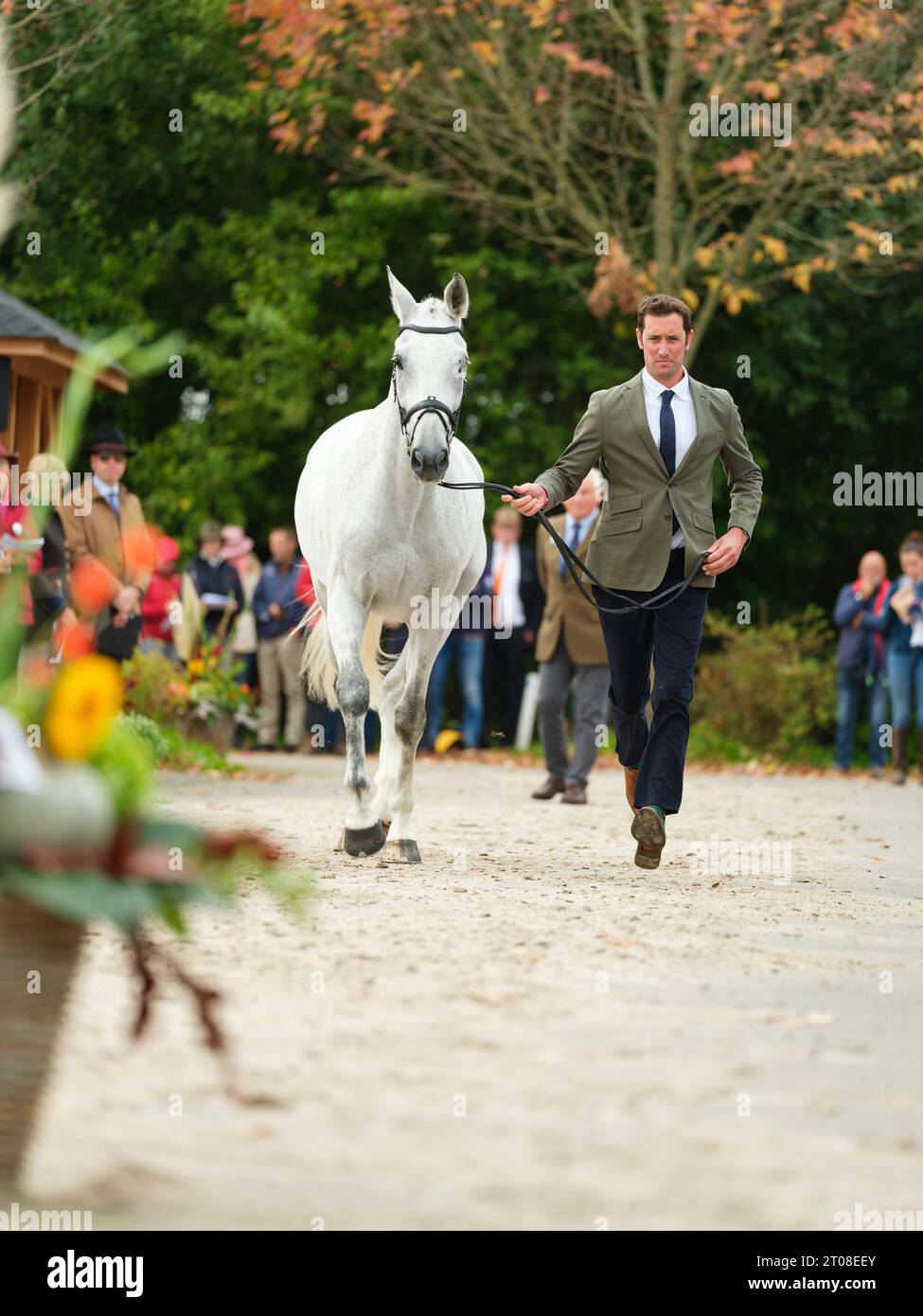 Mathieu CHOMBART of France with Big Boss Melo during the first horse