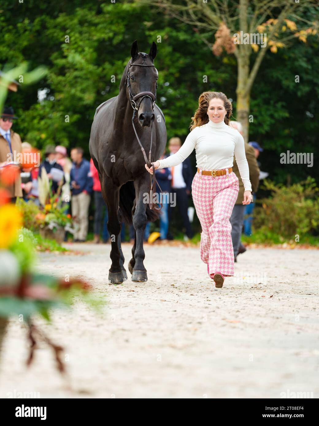 Laura COLLETT of Great Britain with Dacapo during the first horse