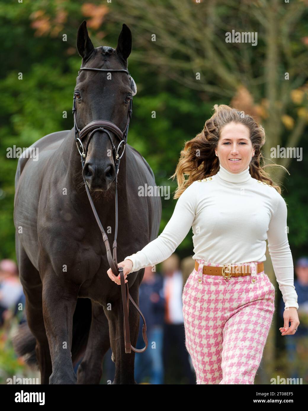 Laura COLLETT of Great Britain with Dacapo during the first horse