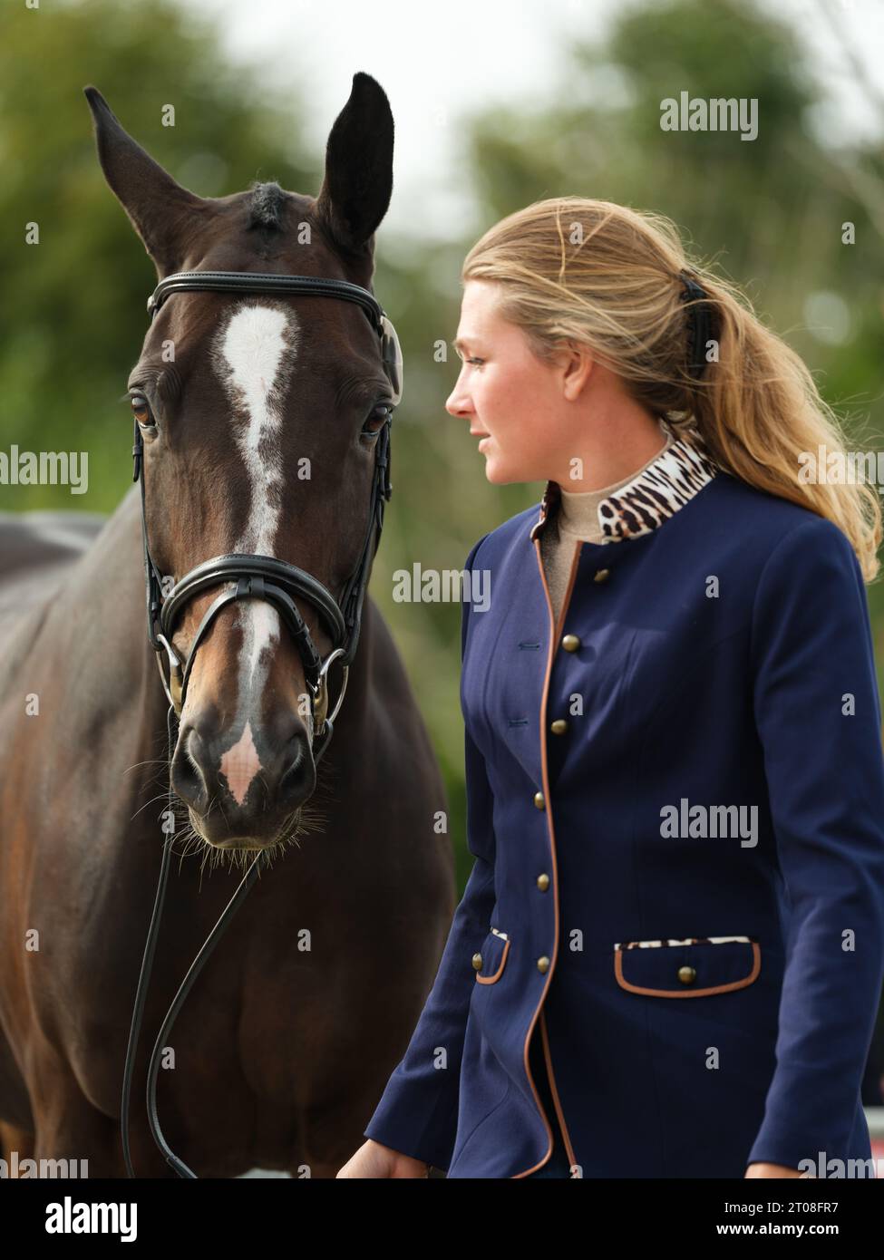 Sanne DE JONG of Netherlands with Global Faerlie Flashy during the