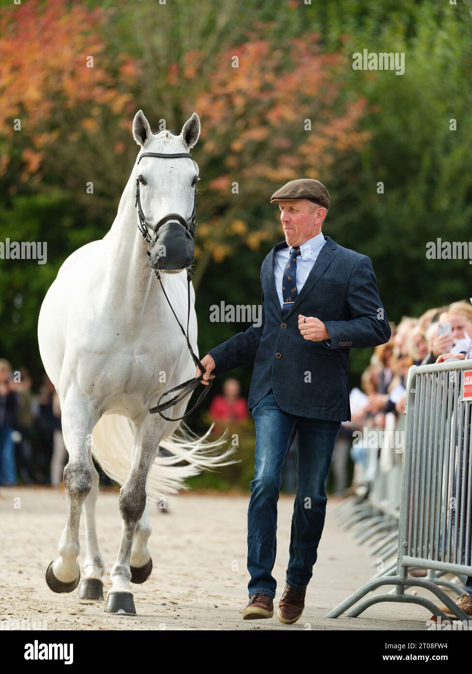 Adriaan SMEULDERS of Netherlands with Ekow during the first horse