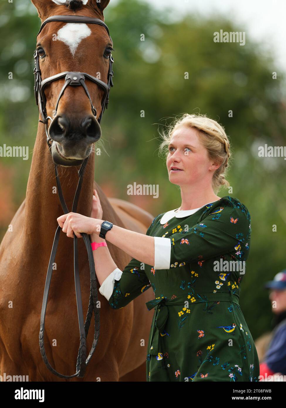 Althea BLEEKMAN of Netherlands with Granncord during the first horse