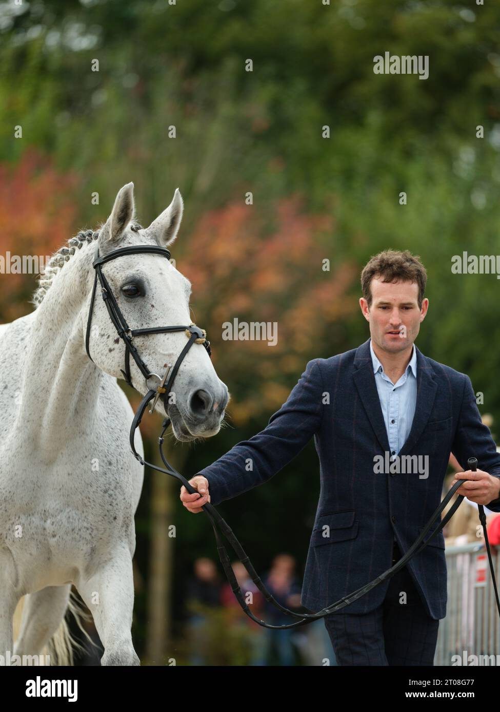 Tyler CASSELLS of Great Britain with Mc Parco Pete during the first