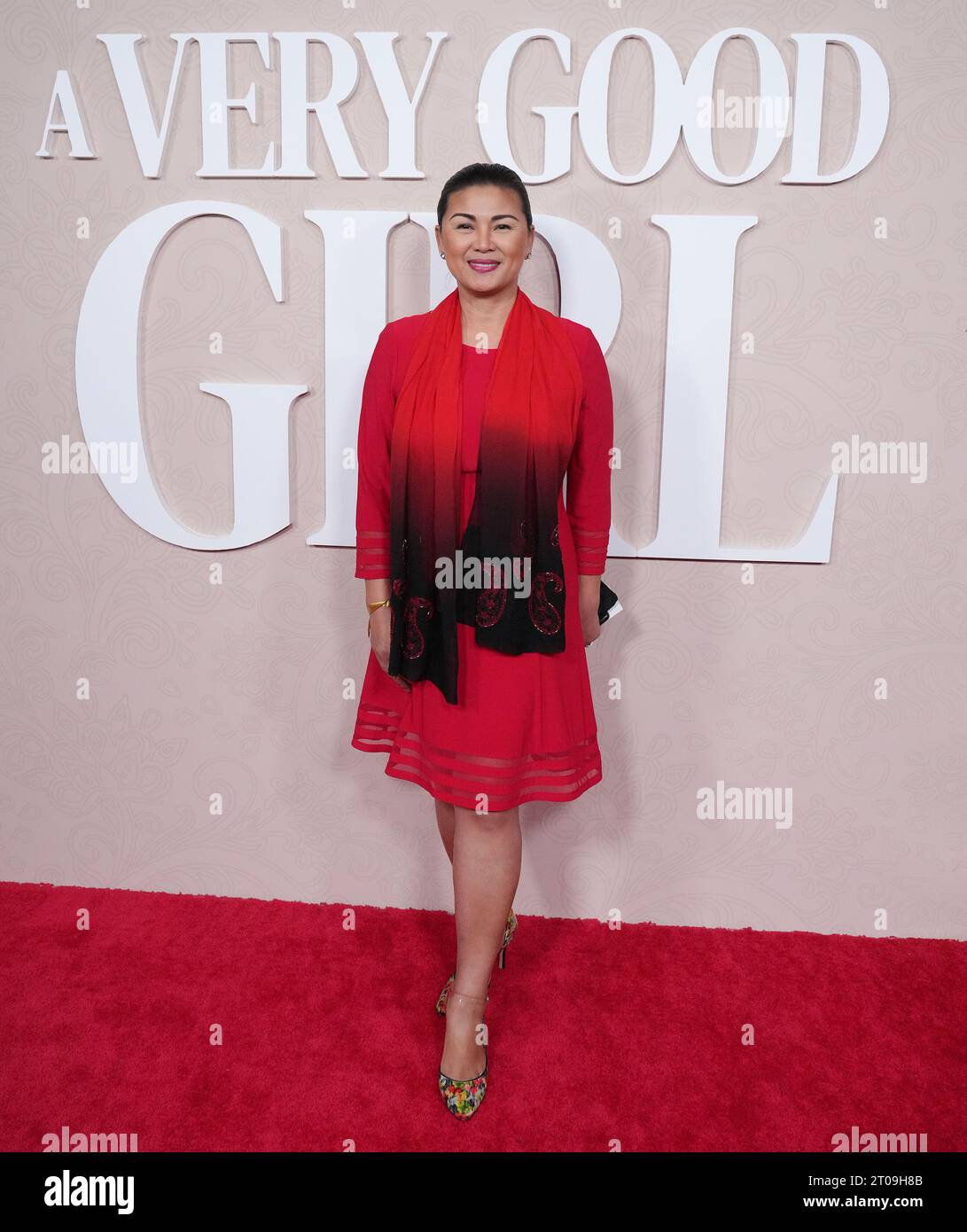 Princess Punzalan arrives at the ABSCBN and Star Cinema's A VERY GOOD