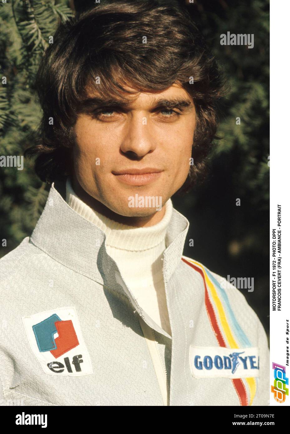 MOTORSPORT - F1 1972 - PHOTO: DPPI FRANCOIS CEVERT (FRA) - AMBIANCE - PORTRAIT Stock Photo