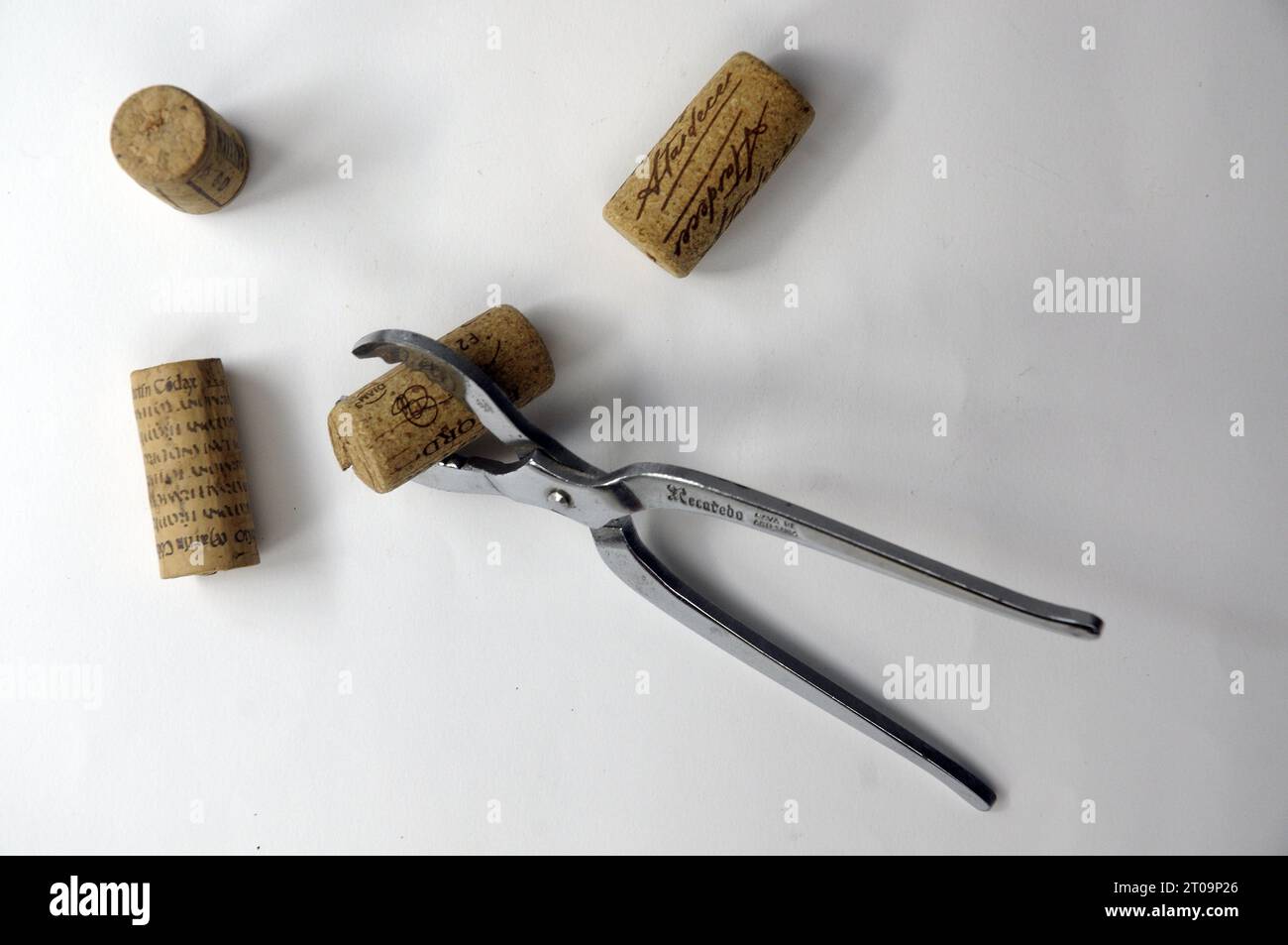 CORKSCREW, corkscrew, corks, cork, tongs, raw material, cork, cork oak