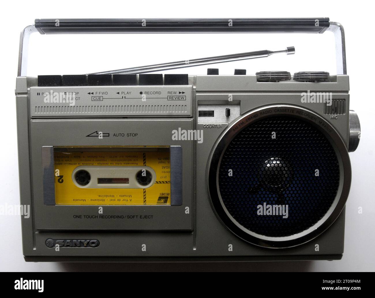 sanyo; cassette; 70s; music device; 70s music player; tape; cassette