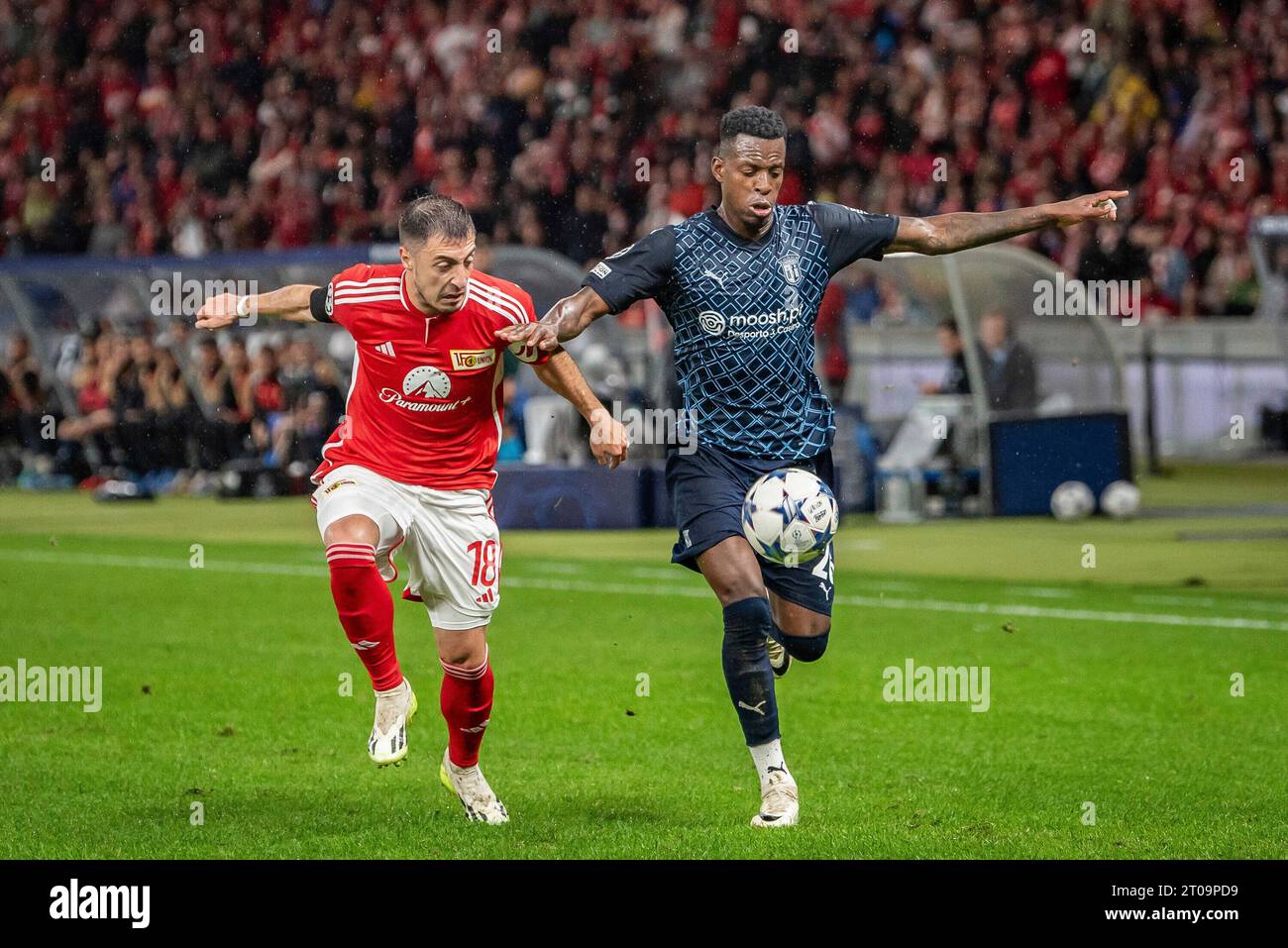 Josip Juranovic (1. FC Union Berlin, 18), Cristian Borja (Sporting