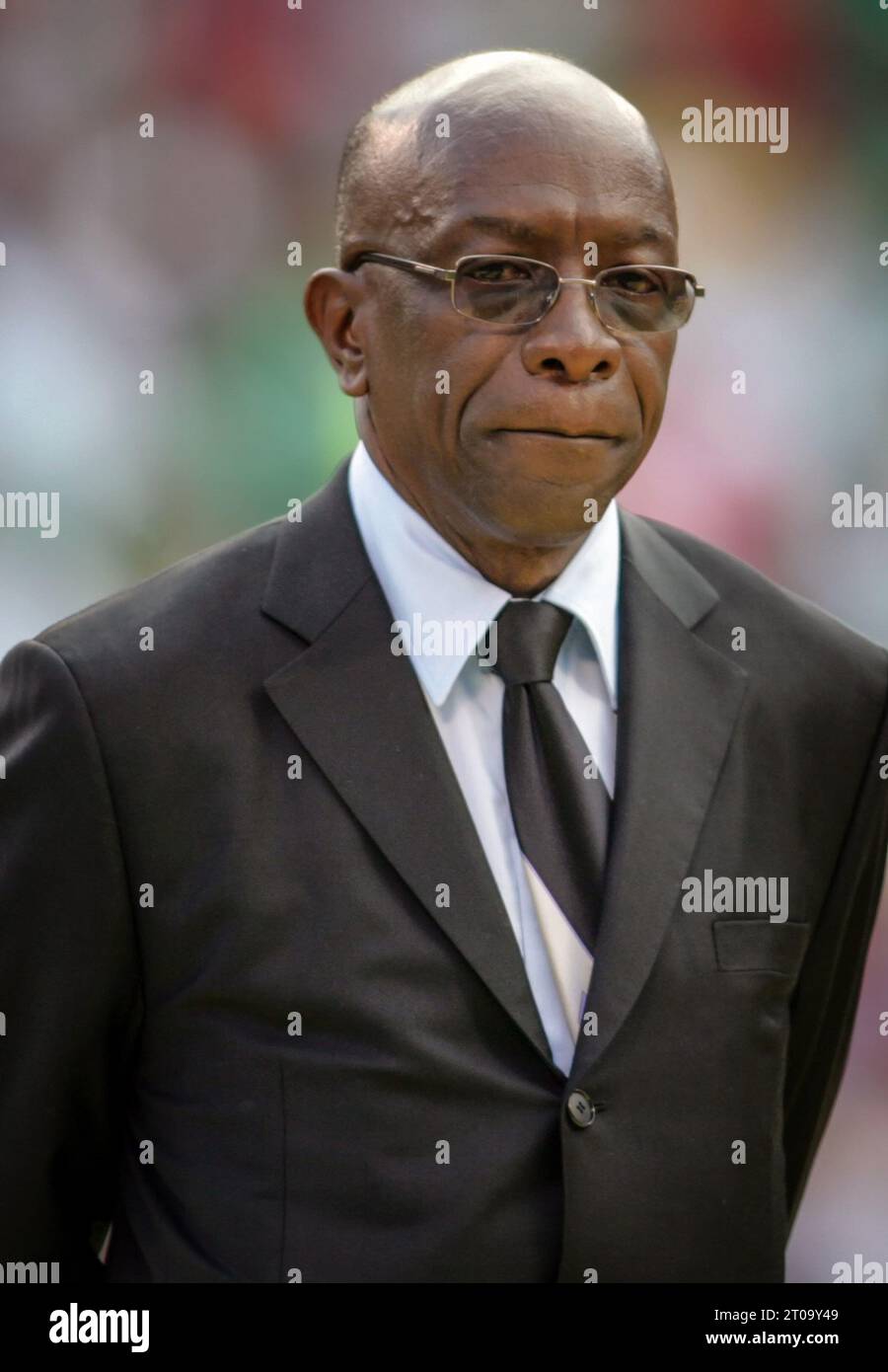 CONCACAF head Jack Warner at a soccer tournament Stock Photo