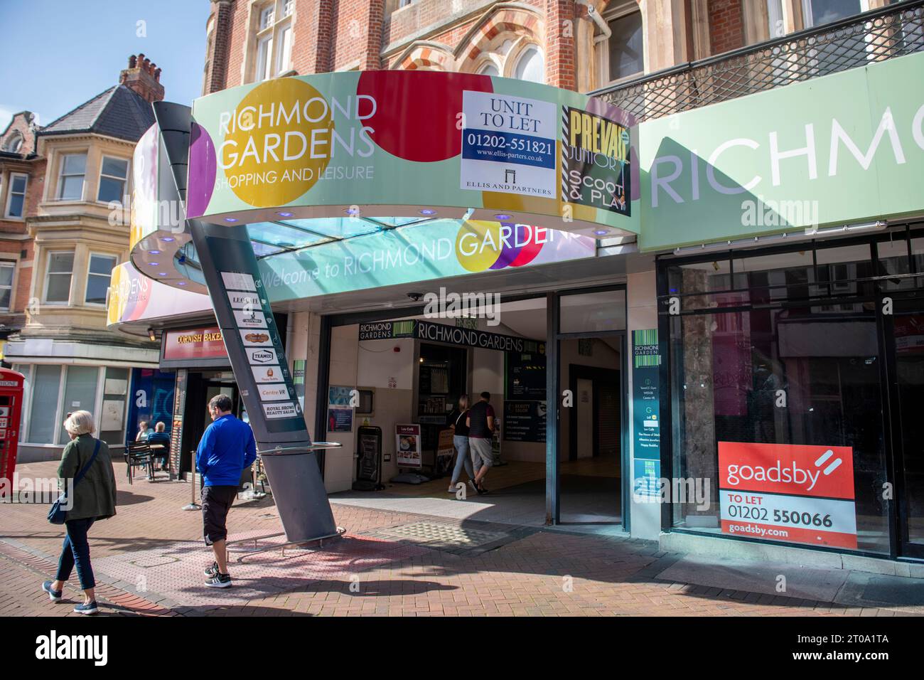 Bournemouth town centre in 2023 has a lot of boarded shops in the high