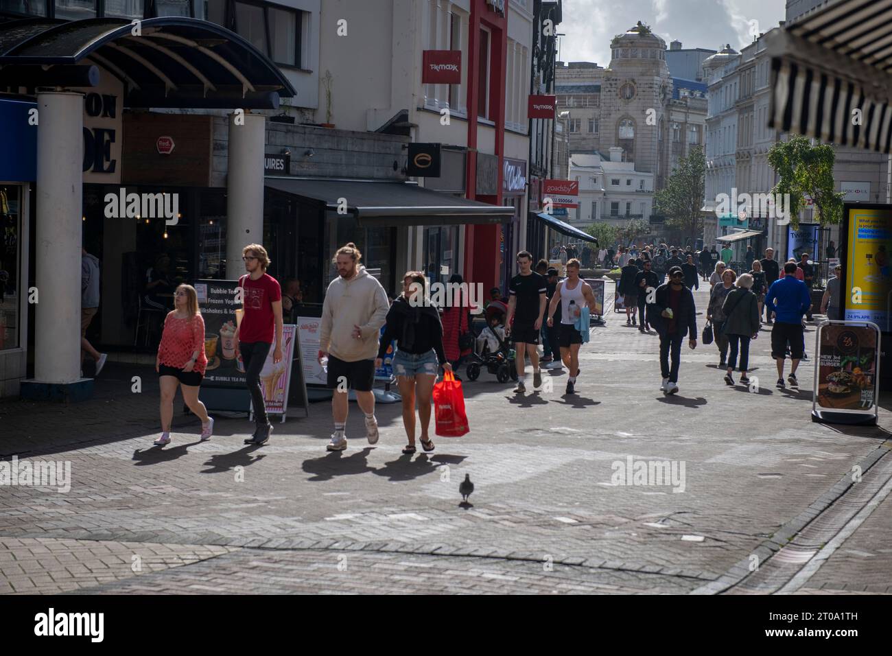 Bournemouth town centre Stock Photo