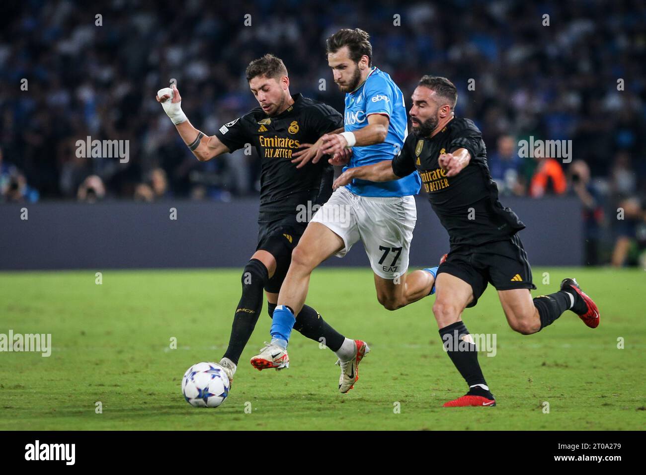Kvaratskhelia, Napoli player Stock Photo - Alamy
