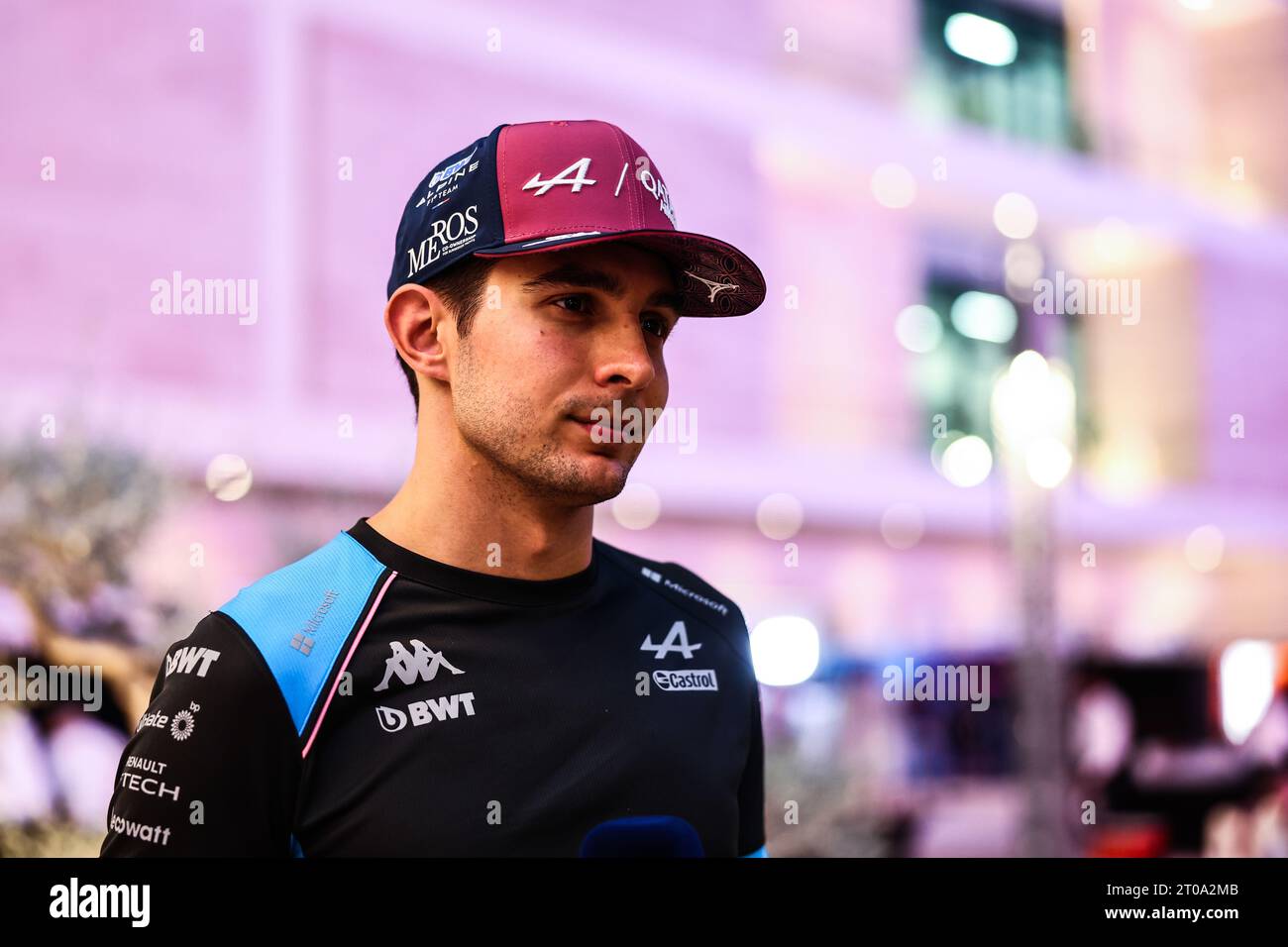 Doha Qatar 05th Oct 2023 Esteban Ocon Fra Alpine F1 Team 05 10 2023 Formula 1 World Doha Qatar 05th Oct 2023 Esteban Ocon Fra Alpine F1 Team 05 10 2023 Formula 1 World