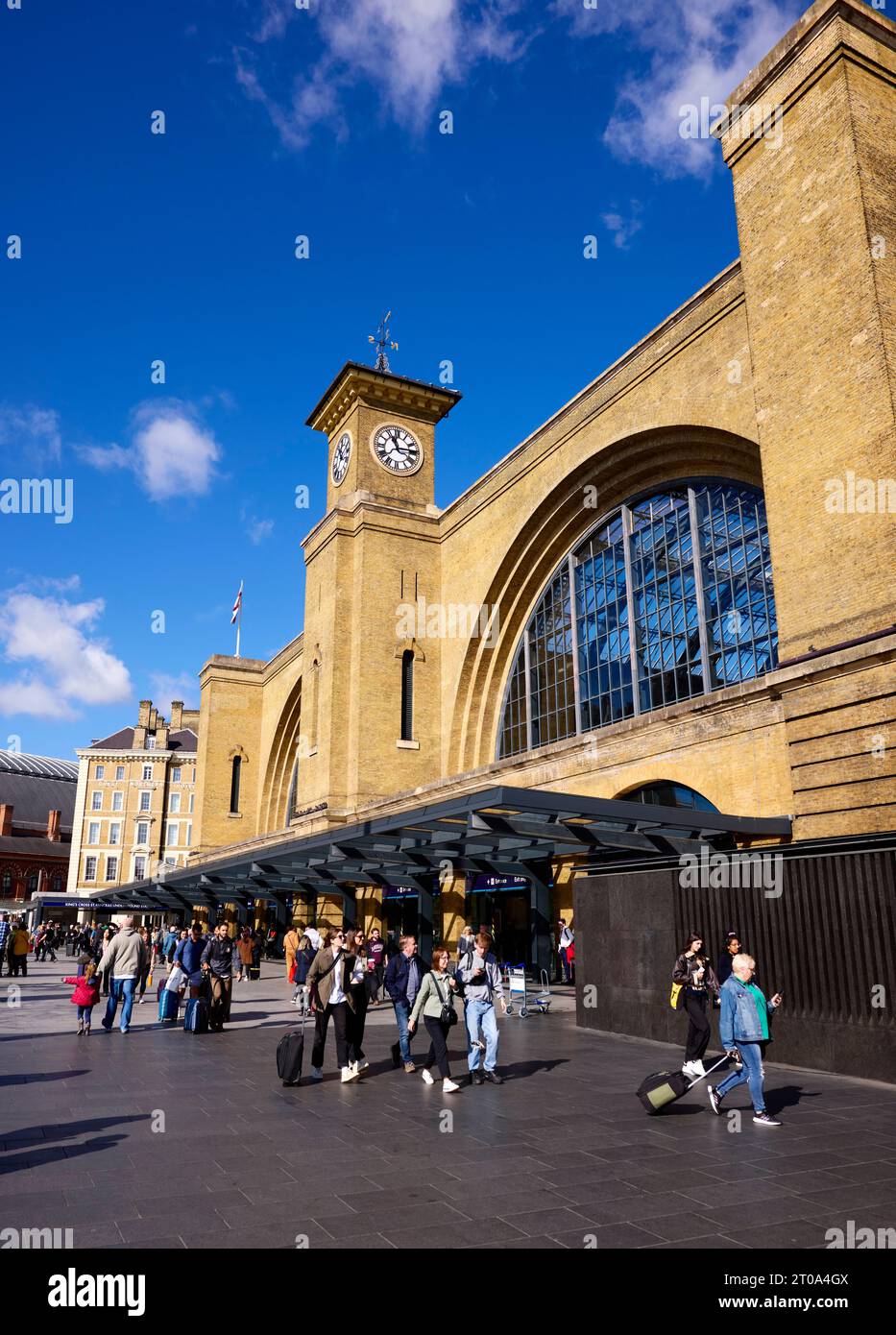 Kings Cross Station London Stock Photo Alamy