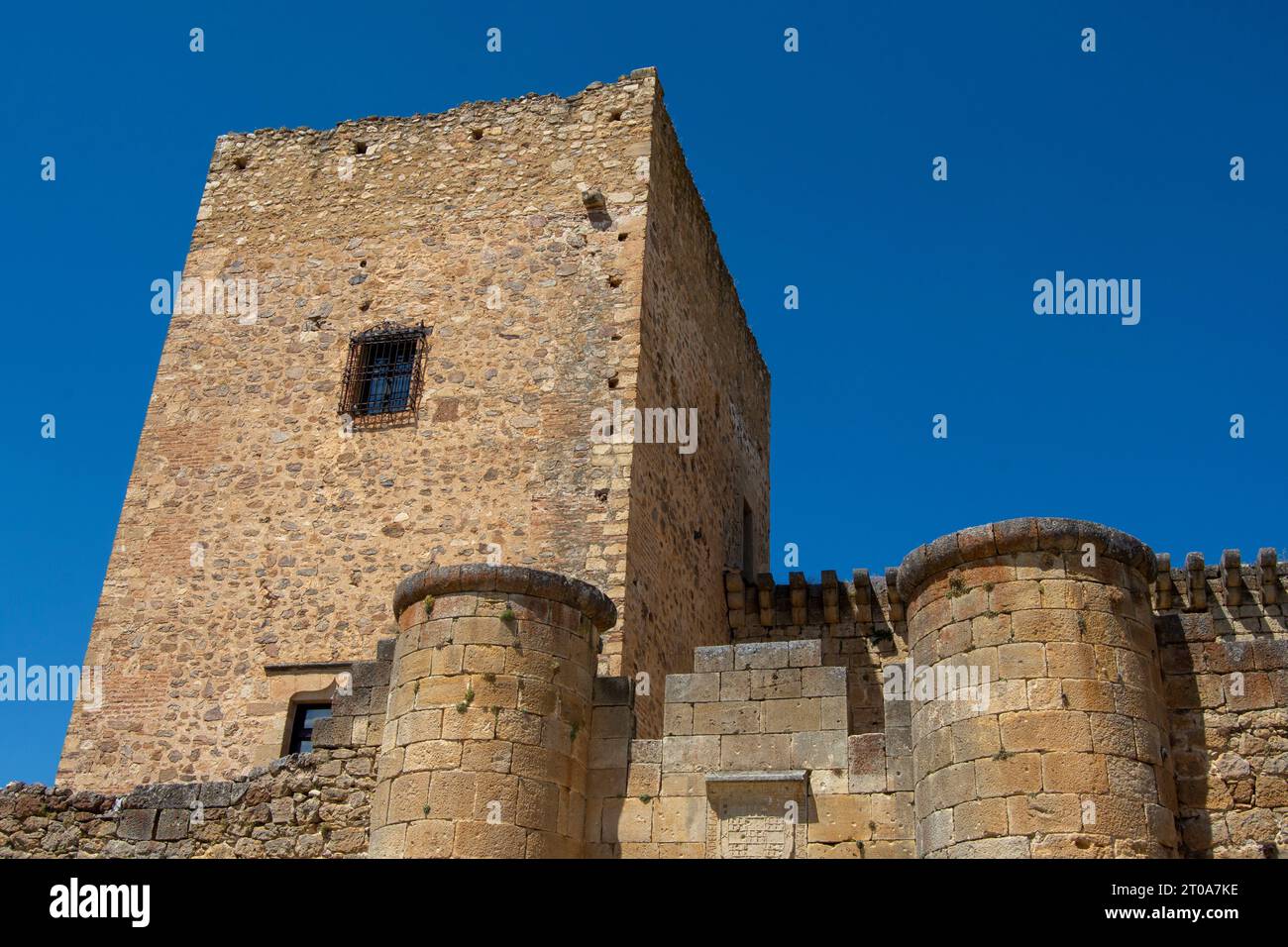 Castillo de Pedraza Stock Photo