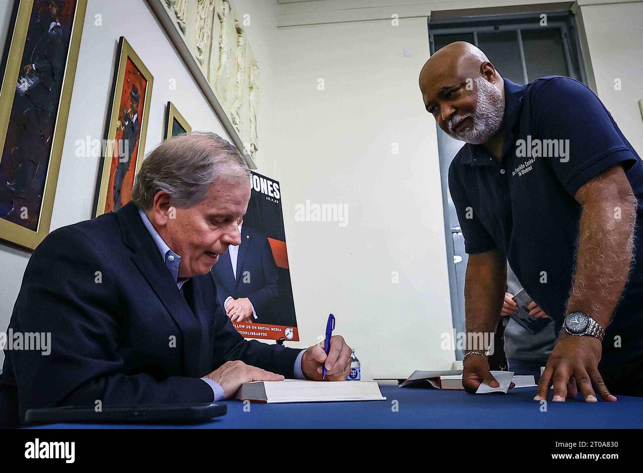 Wilmington, Delaware, USA. 5th Oct, 2023. Former Senator DOUG JONES