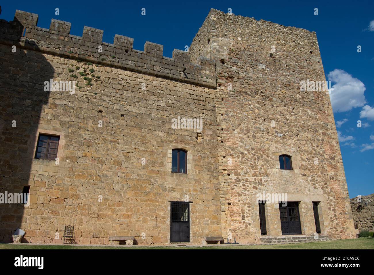 Castillo de Pedraza Stock Photo