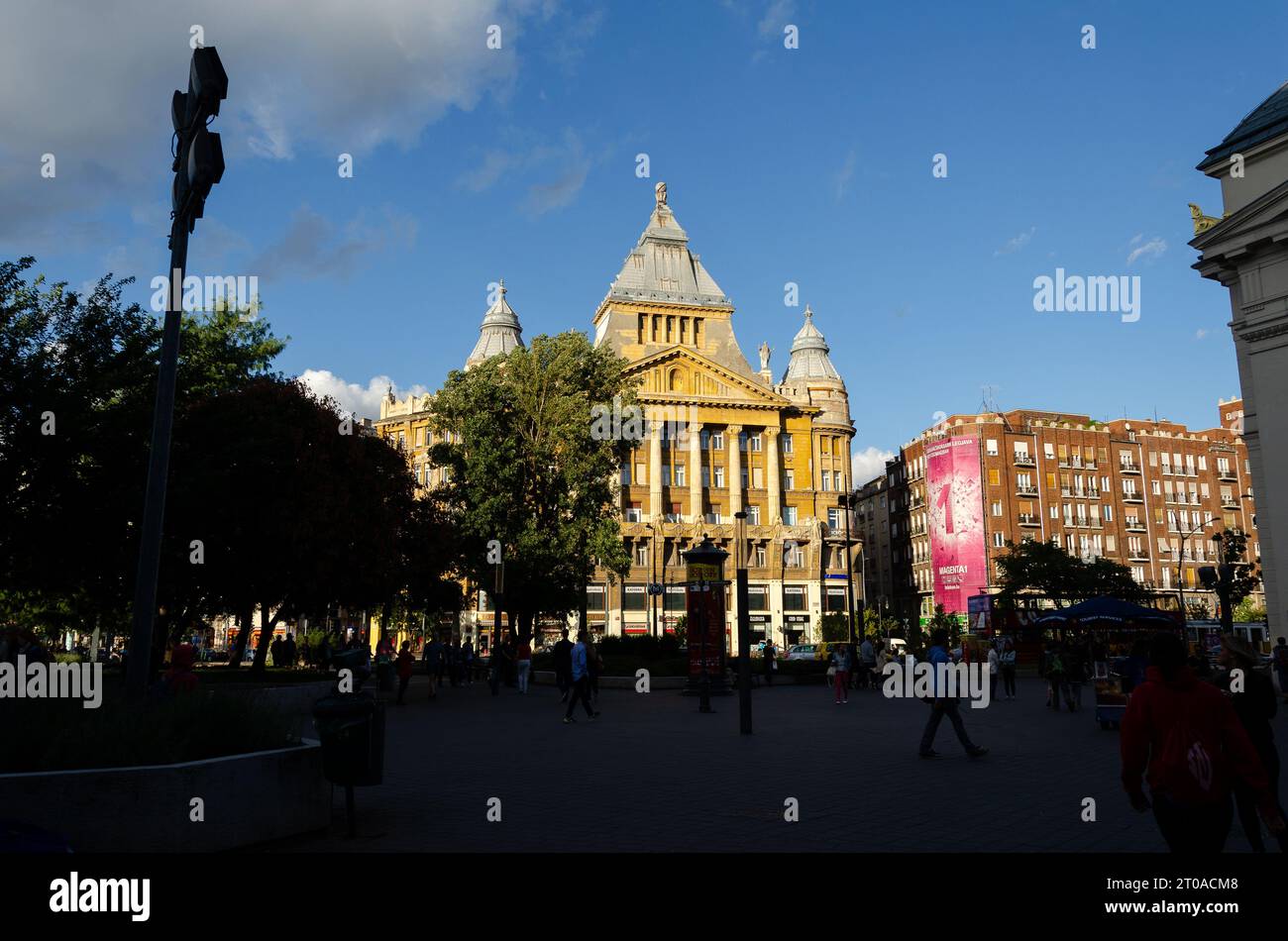 historical building of budapest Stock Photo