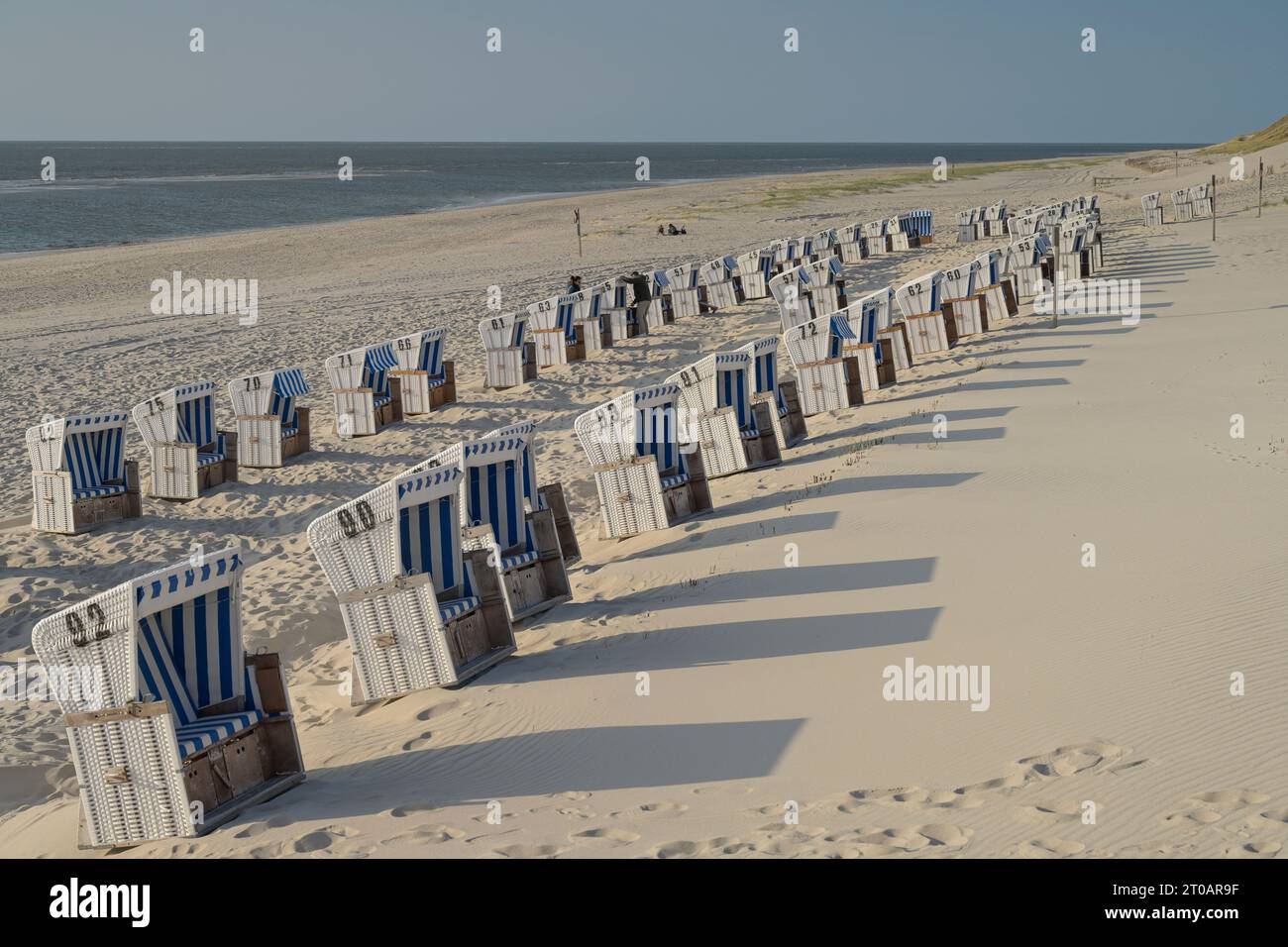 Strandkörbe, Weststrand, List, Sylt, SchleswigHolstein, Deutschland