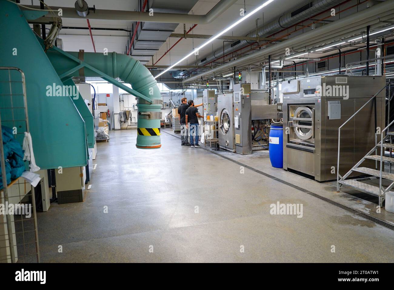 Symbolbild Industrie Waescherei Symbolfoto Industrielle Waescherei zum