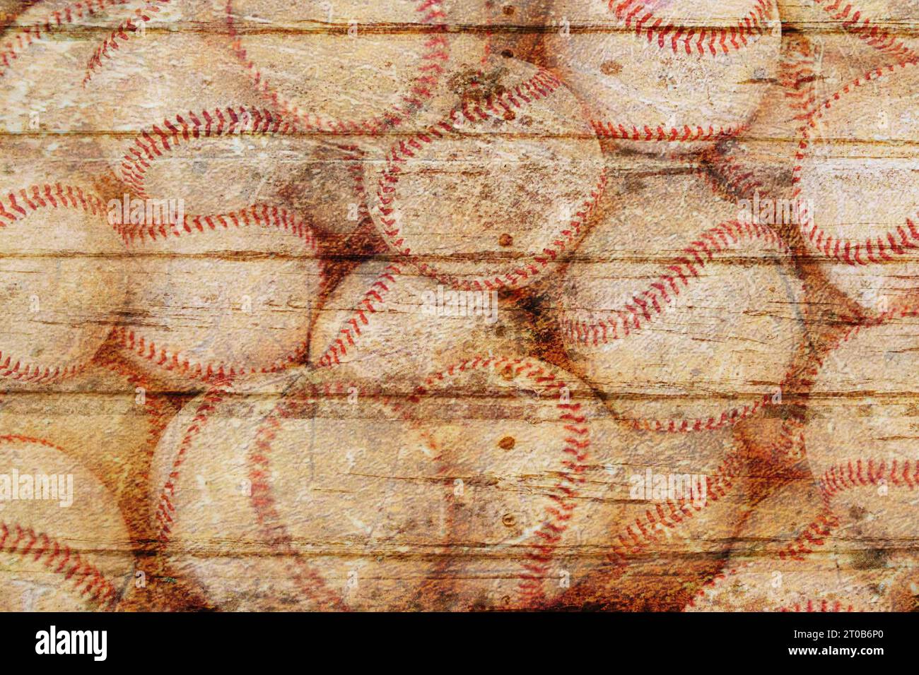 Baseballs. Stock Photo