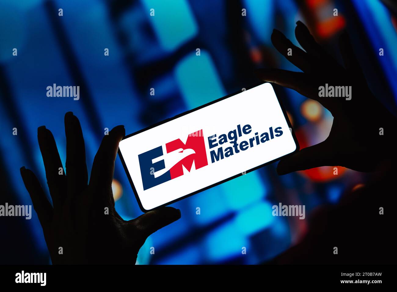 Eagle materials logo hires stock photography and images Alamy