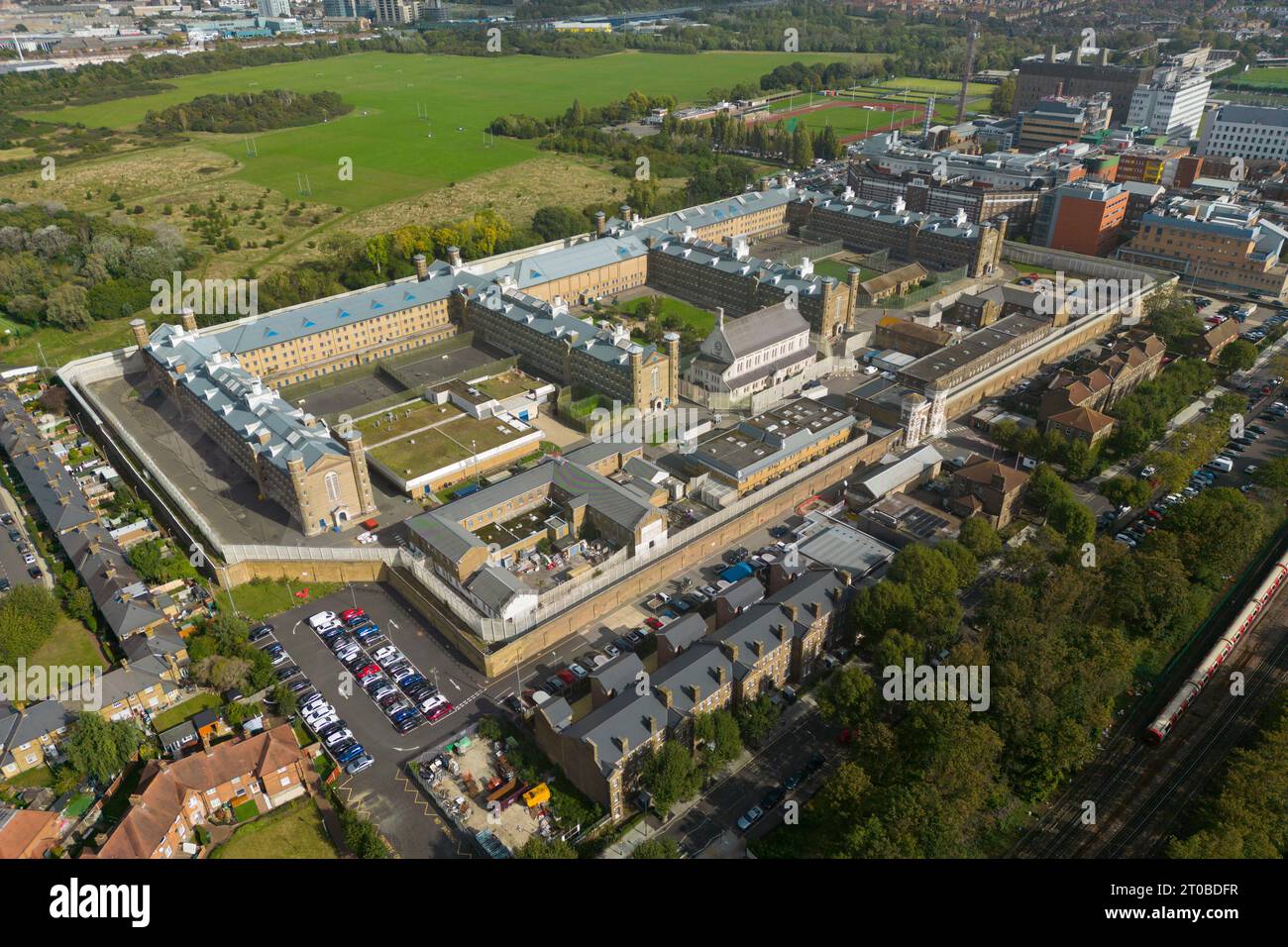 Wormwood Scrubs Prison in West London Stock Photo - Alamy