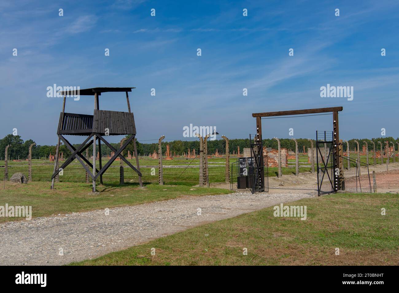 location of concentration camps in poland