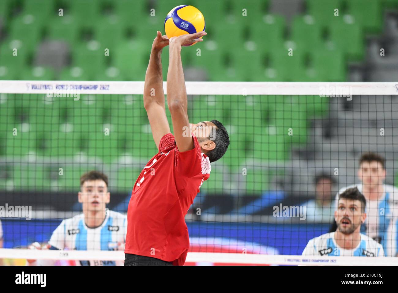 Hossam Abdalla (Egypt). Volleyball World Championship 2022 Stock Photo