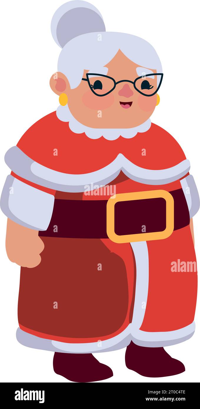 Christmas Character Mrs Claus 2T0C4TE 