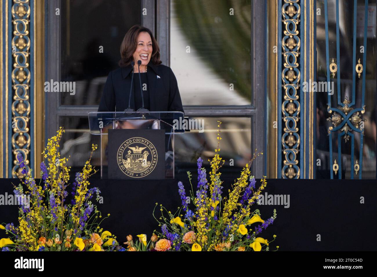 San Francisco, CA, USA. 5th Oct, 2023. Vice President Kamala Harris