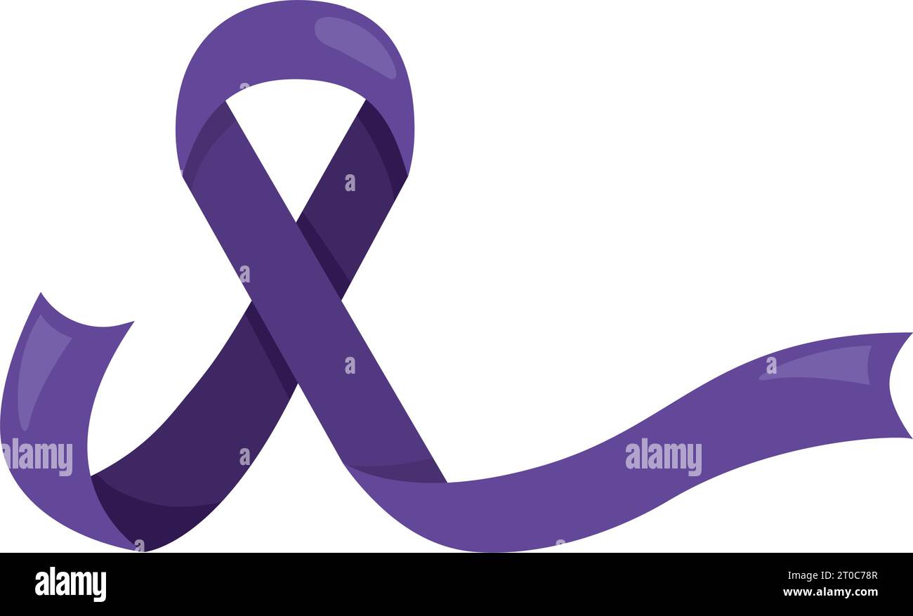 purple ribbon campaign design Stock Vector Image & Art Alamy