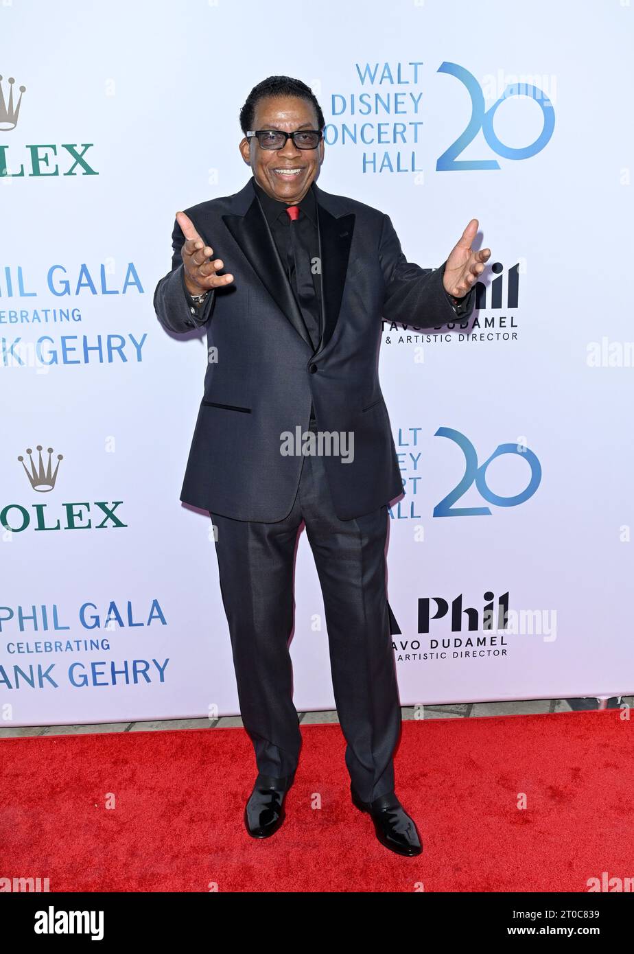 Los Angeles, USA. 05th Oct, 2023. Herbie Hancock at the Los Angeles Philhamonic Gala marking the