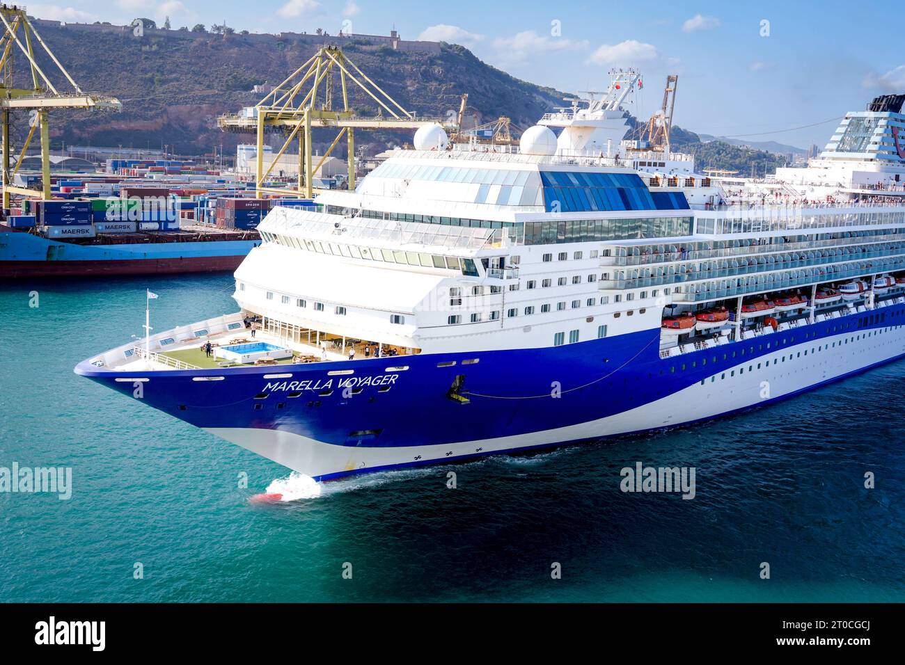 Marella Voyager ein Kreuzfahrtschiff der Reederei Marella Cruises im ...