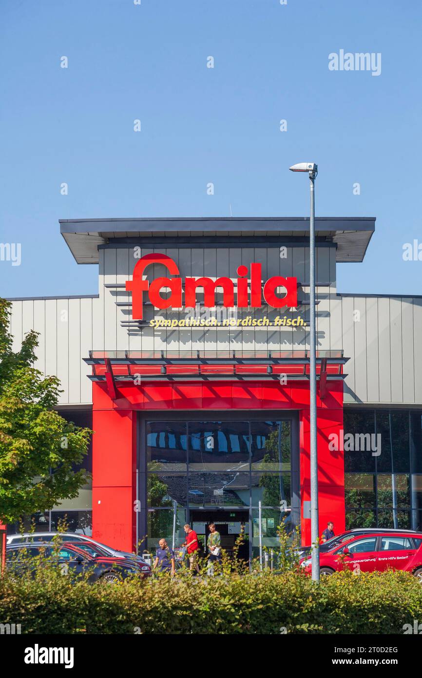 Famila supermarket, Varel, Lower Saxony, Germany Stock Photo - Alamy