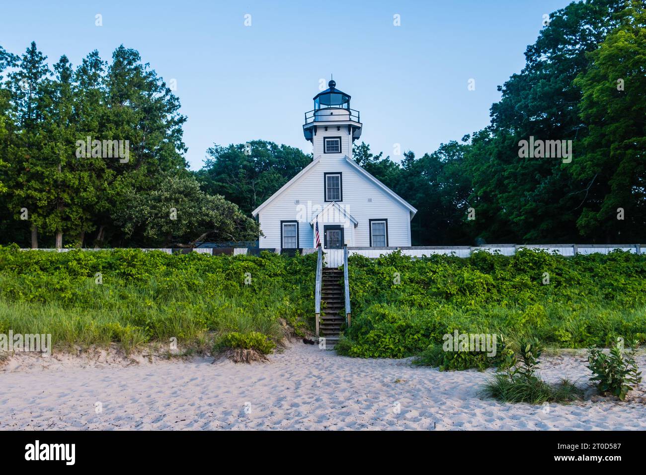 Mission point lighthouse michigan hi-res stock photography and images ...