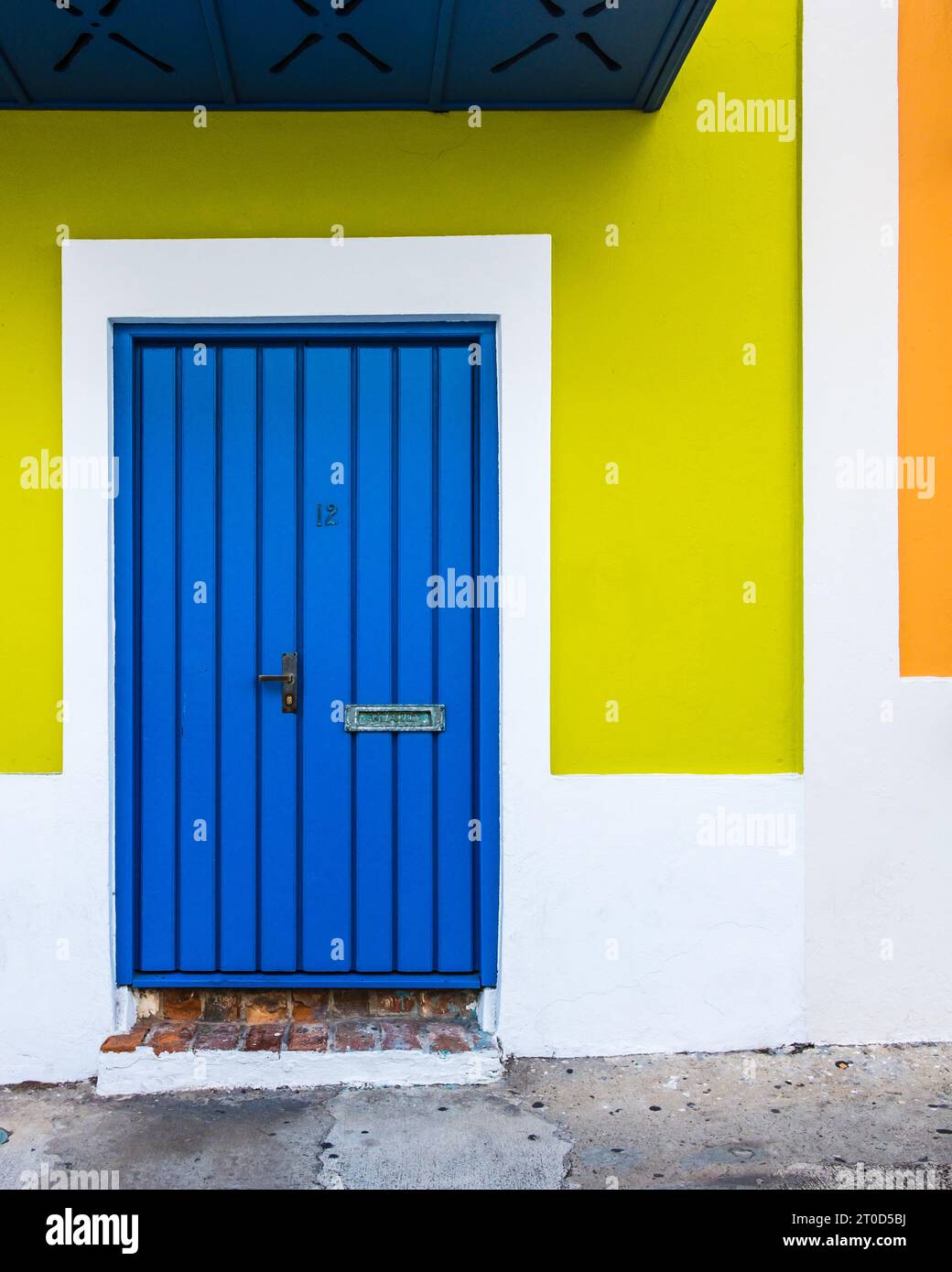 Colorful buildings in historic center of San Juan, Puerto Rico Stock ...