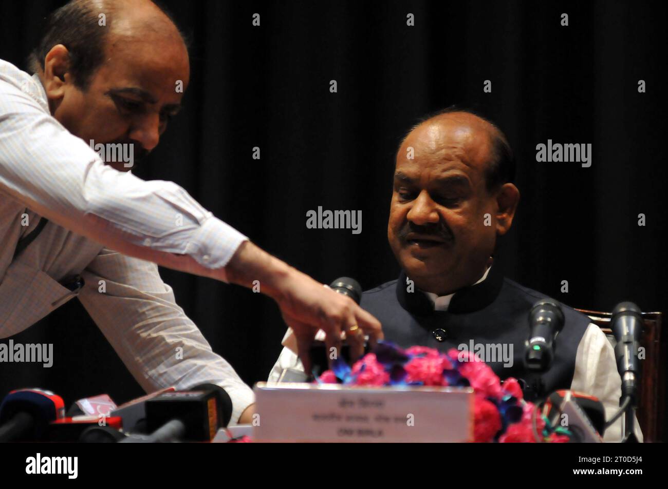 New Delhi, Delhi, India. 6th Oct, 2023. Indian Loksabha Speaker on G20